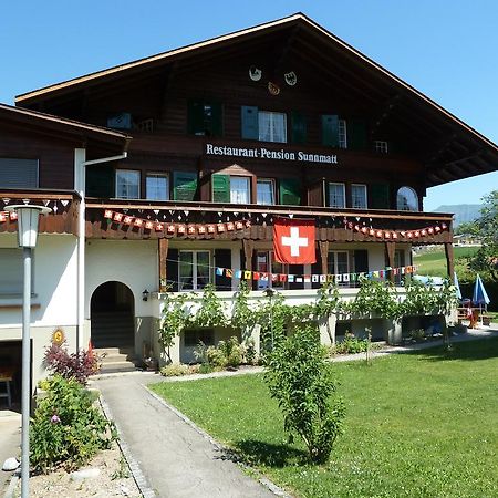 Hotel Restaurant Sunnmatt Aeschi Bei Spiez Εξωτερικό φωτογραφία