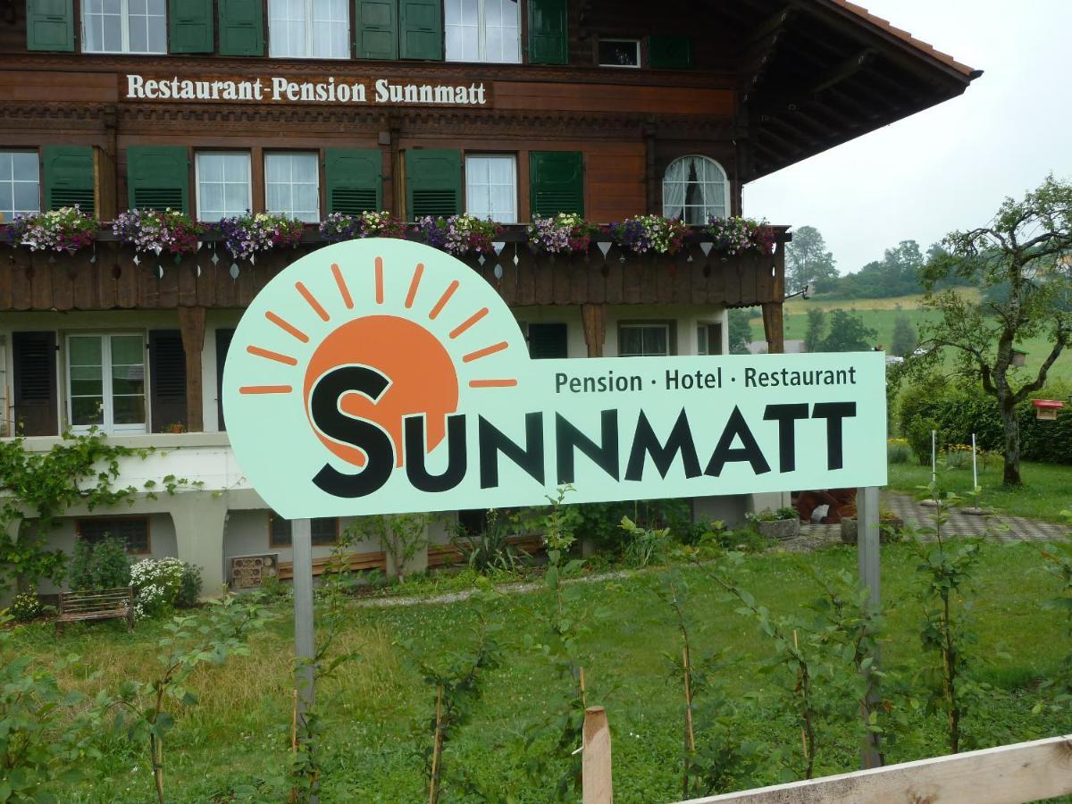 Hotel Restaurant Sunnmatt Aeschi Bei Spiez Εξωτερικό φωτογραφία