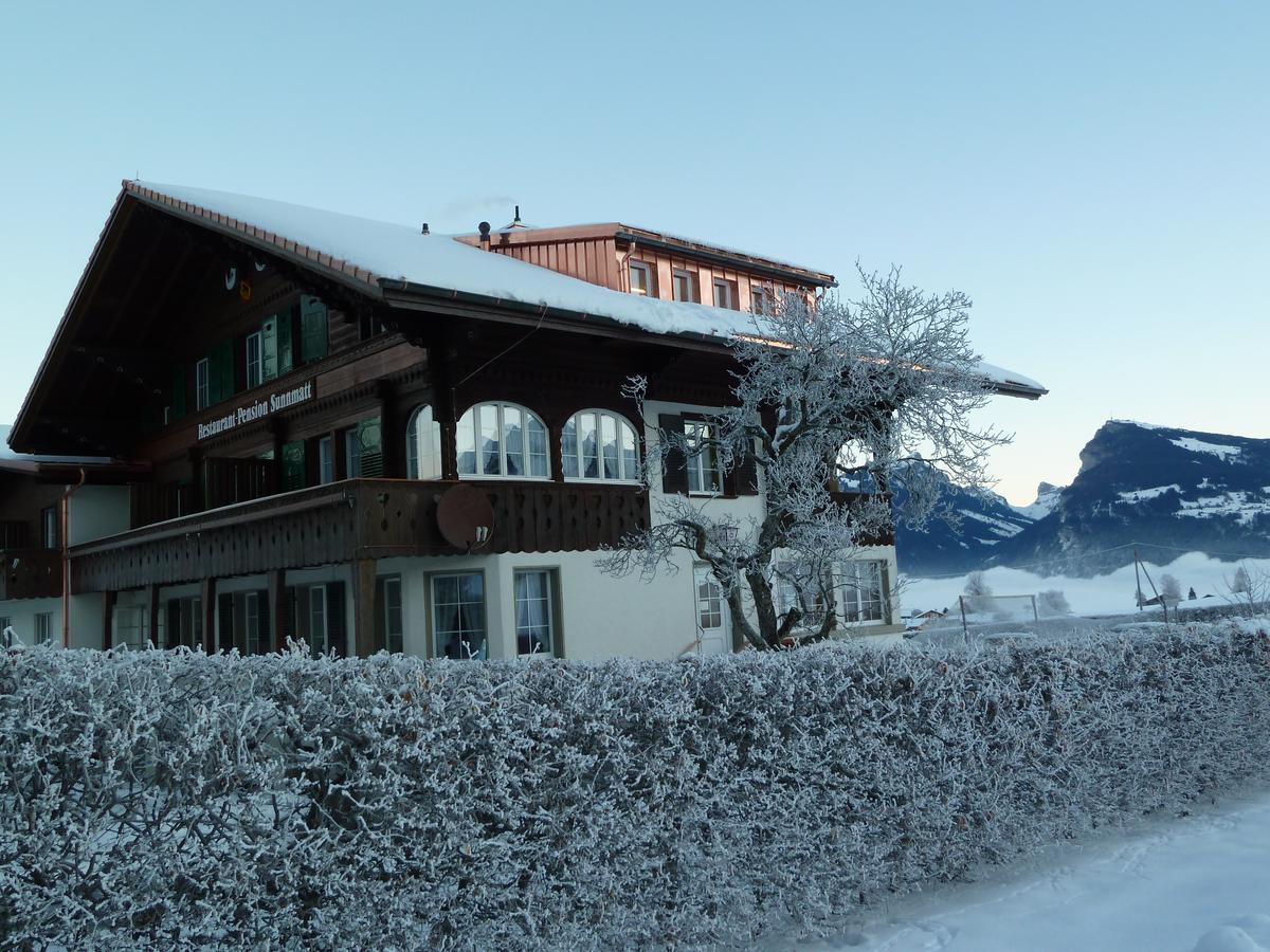 Hotel Restaurant Sunnmatt Aeschi Bei Spiez Εξωτερικό φωτογραφία