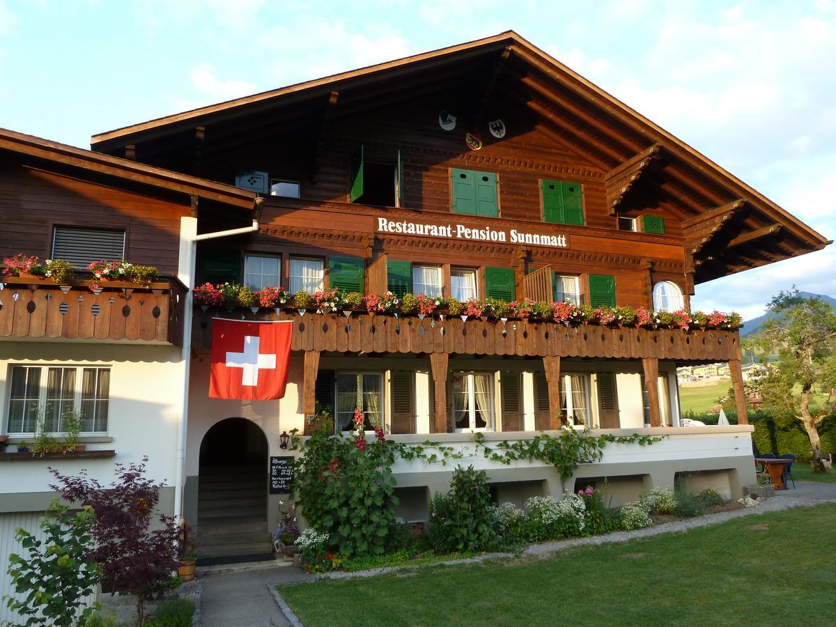 Hotel Restaurant Sunnmatt Aeschi Bei Spiez Εξωτερικό φωτογραφία